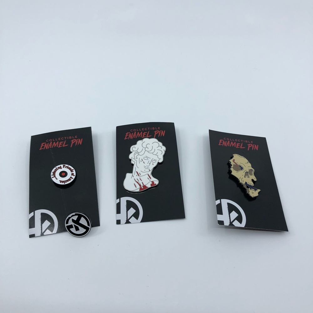 4 Enamel Pins